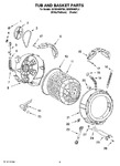 Diagram for 05 - Tub And Basket Parts