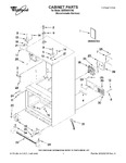 Diagram for 01 - Cabinet Parts