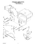 Diagram for 06 - Freezer Liner Parts