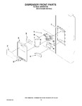 Diagram for 08 - Dispenser Front Parts