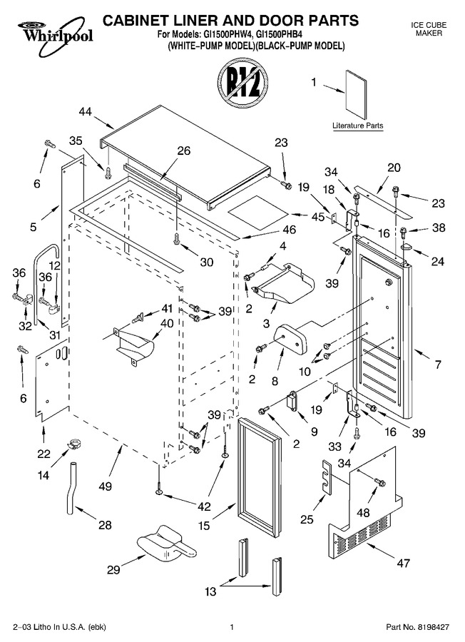 Diagram for GI1500PHW4