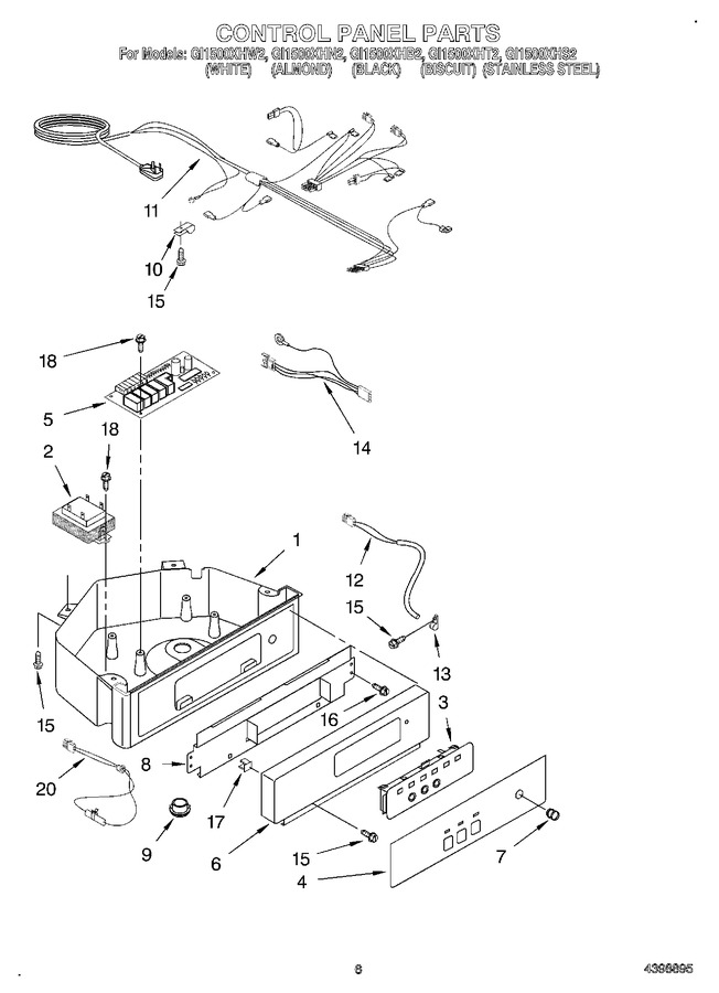 Diagram for GI1500XHN2