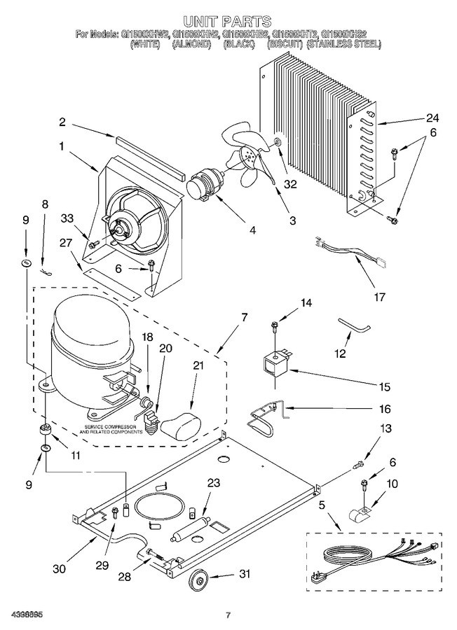 Diagram for GI1500XHT2