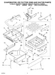 Diagram for 02 - Evaporator, Ice Cutter Grid And Water