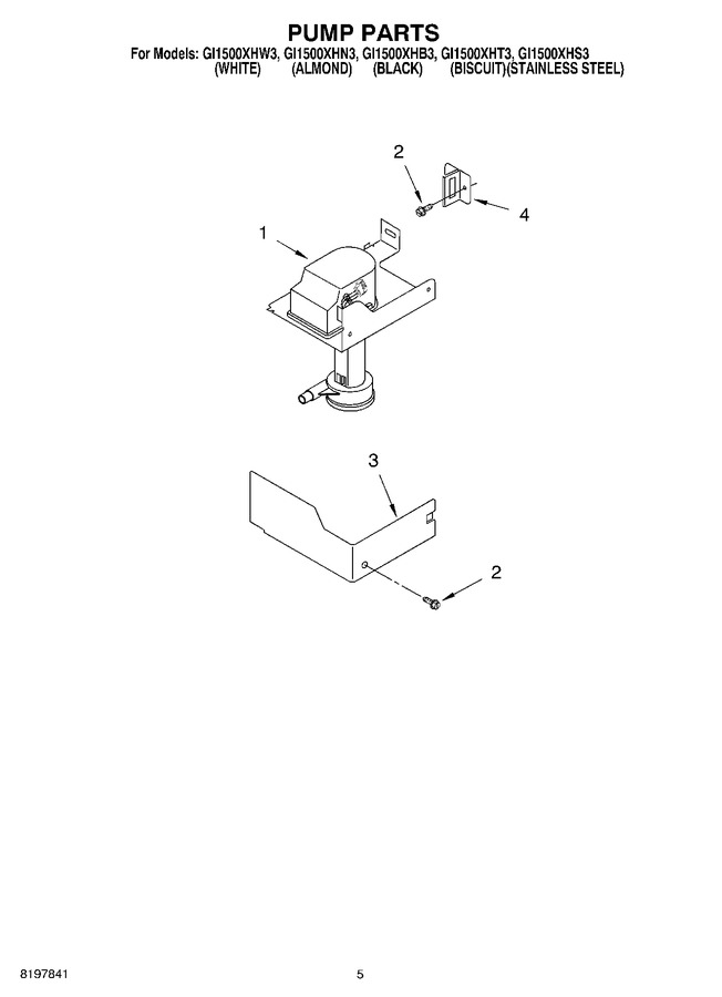 Diagram for GI1500XHB3