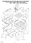 Diagram for 02 - Evaporator Ice Cutter Grid And Water Parts