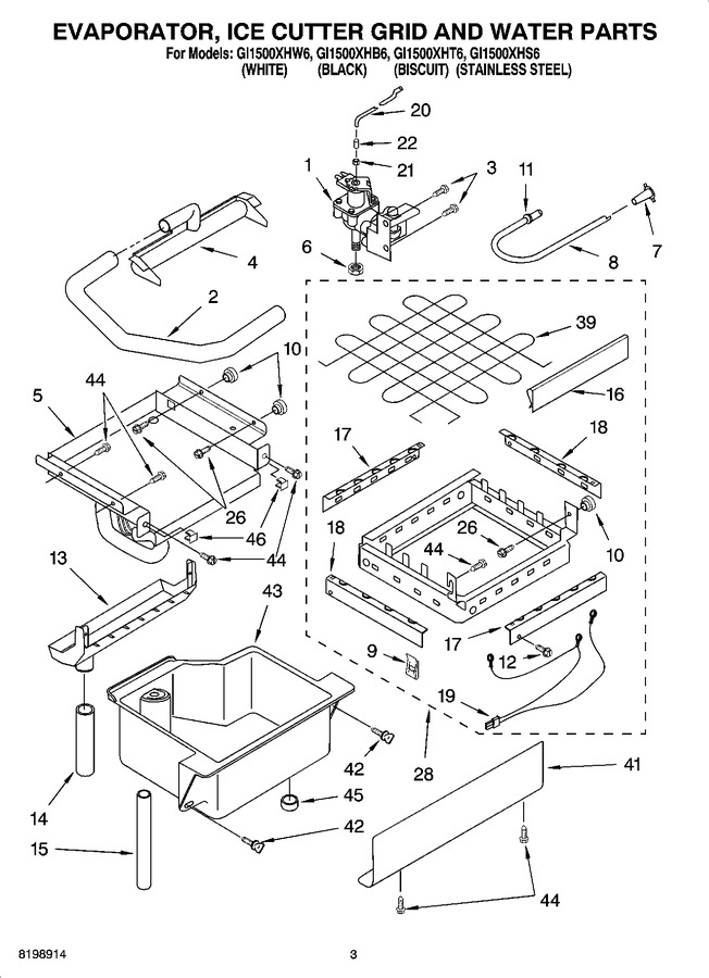 Diagram for GI1500XHS6