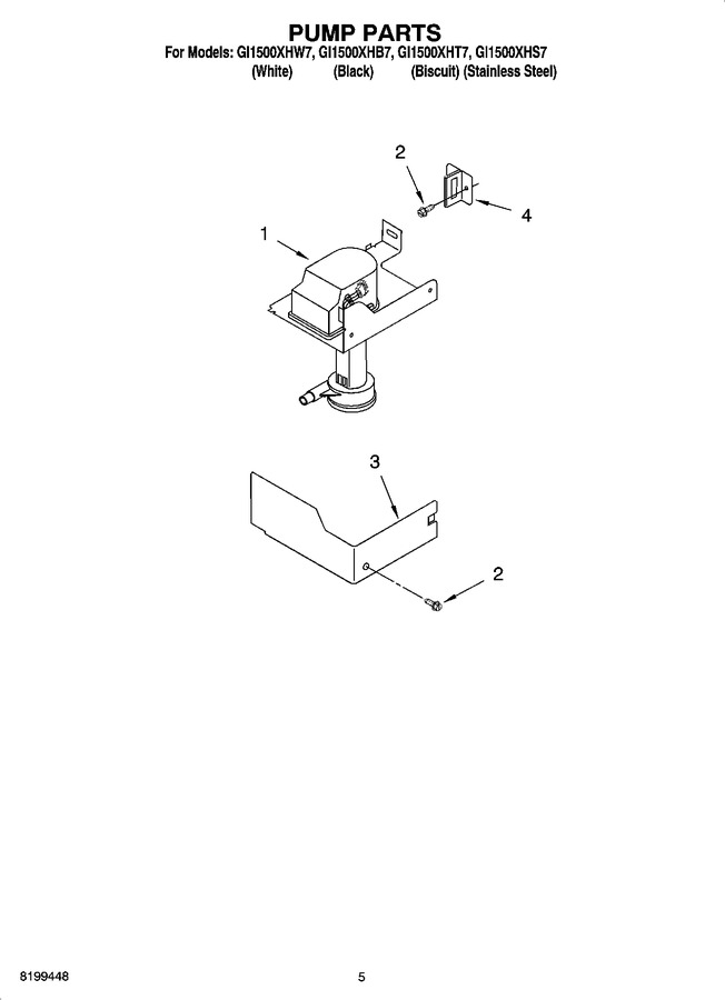 Diagram for GI1500XHW7