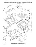 Diagram for 02 - Evaporator Ice Cutter Grid And Water Parts