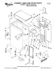 Diagram for 01 - Cabinet Liner And Door Parts