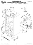 Diagram for 01 - Cabinet Parts