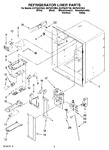 Diagram for 02 - Refrigerator Liner Parts