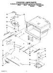 Diagram for 06 - Freezer Liner Parts