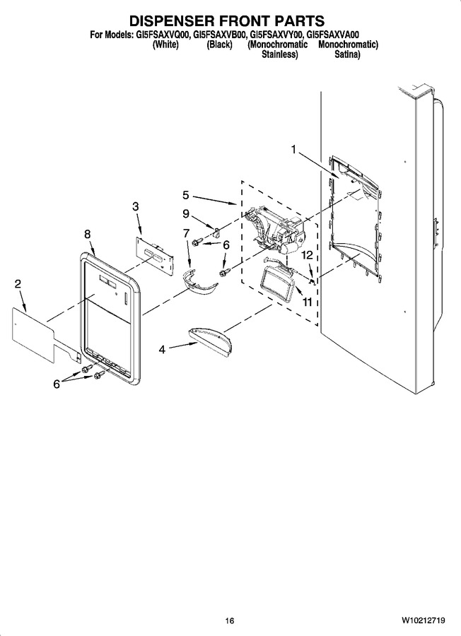 Diagram for GI5FSAXVA00