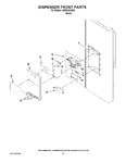 Diagram for 08 - Dispenser Front Parts