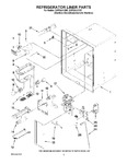 Diagram for 02 - Refrigerator Liner Parts