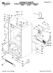 Diagram for 01 - Cabinet Parts