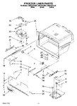 Diagram for 06 - Freezer Liner Parts