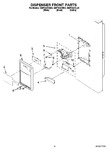 Diagram for 09 - Dispenser Front Parts