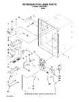 Diagram for 02 - Refrigerator Liner Parts