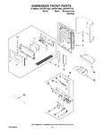 Diagram for 08 - Dispenser Front Parts