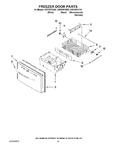 Diagram for 10 - Freezer Door Parts