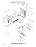 Diagram for 09 - Dispenser Front Parts