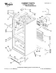 Diagram for 01 - Cabinet Parts