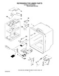 Diagram for 03 - Refrigerator Liner Parts