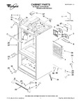 Diagram for 01 - Cabinet Parts