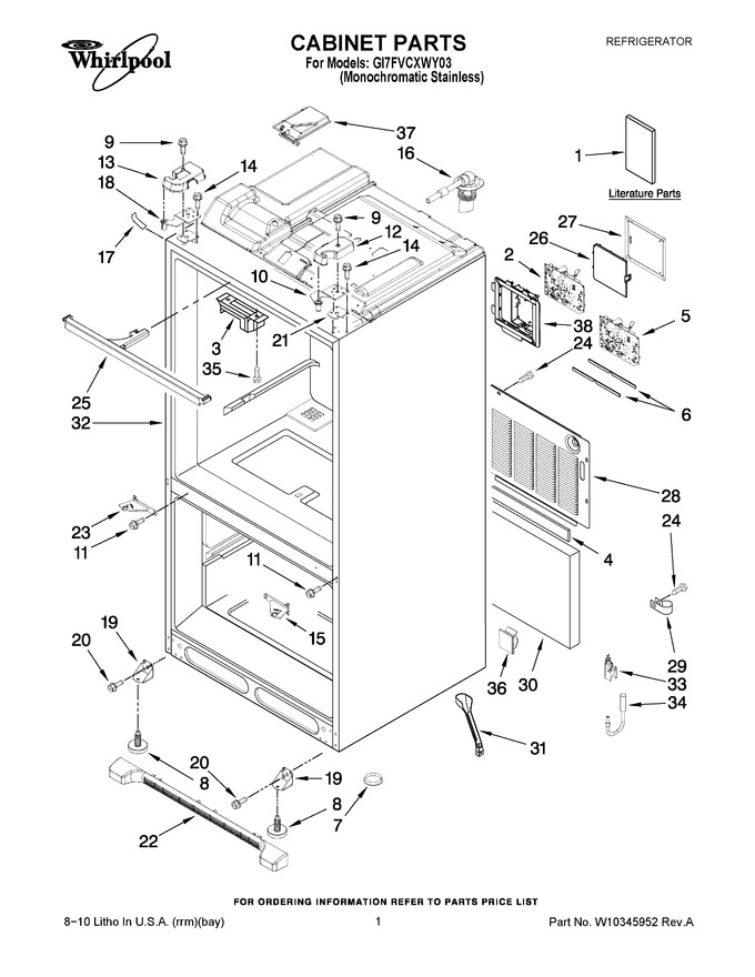 Diagram for GI7FVCXWY03