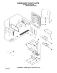 Diagram for 09 - Dispenser Front Parts