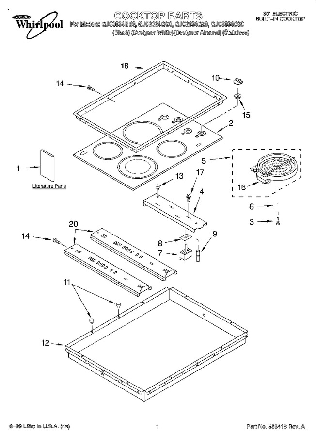 Diagram for GJC3034GB0