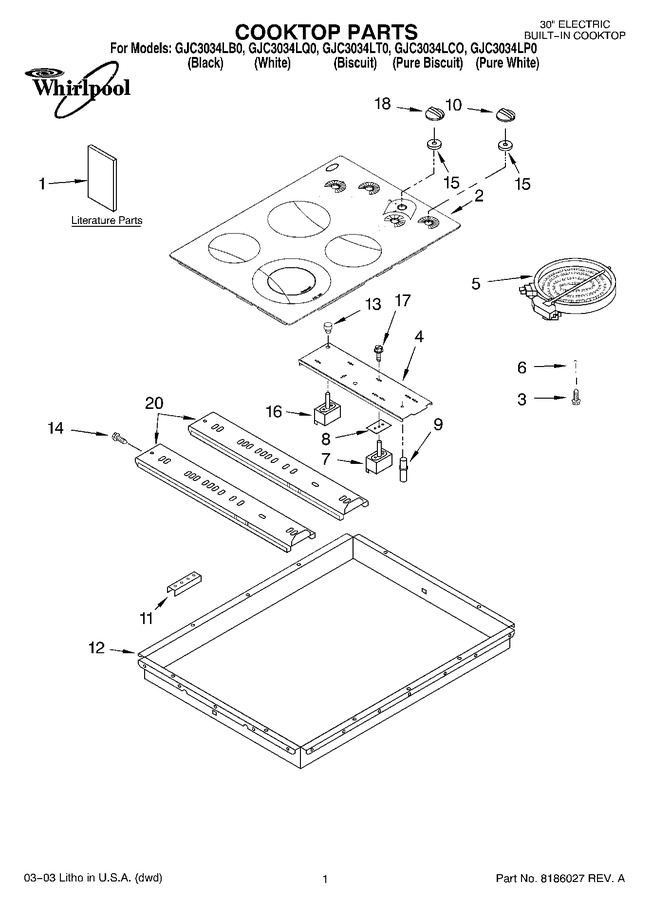 Diagram for GJC3034LT0