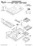 Diagram for 01 - Cooktop Parts, Optional Parts (not Included)