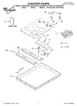 Diagram for 01 - Cooktop Parts