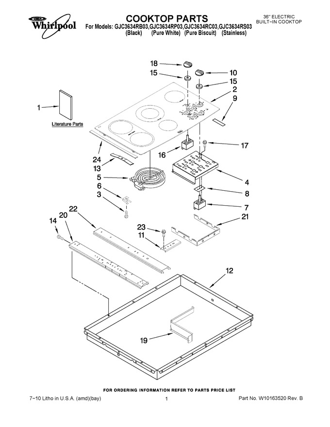 Diagram for GJC3634RB03