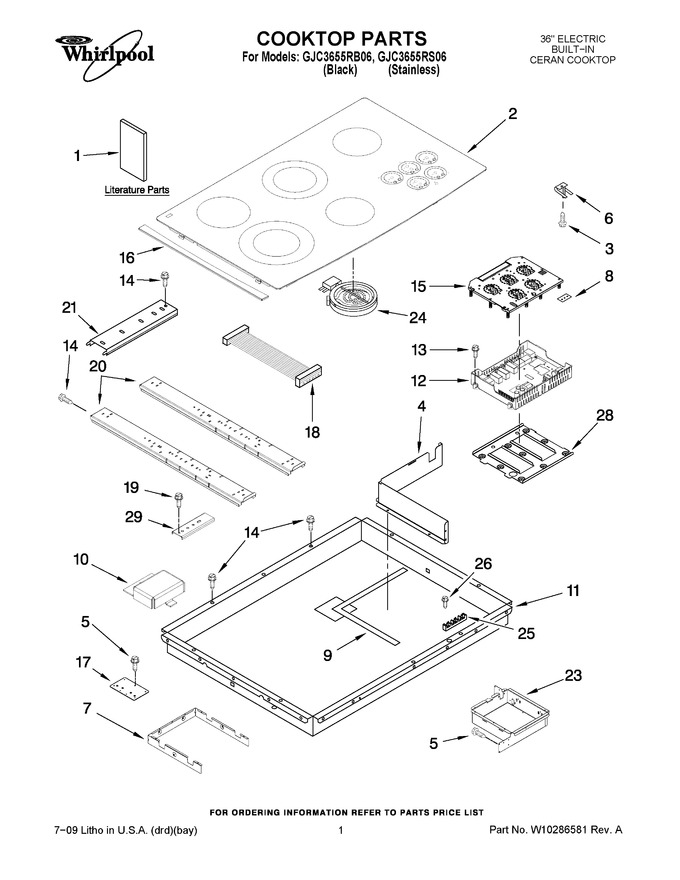 Diagram for GJC3655RB06