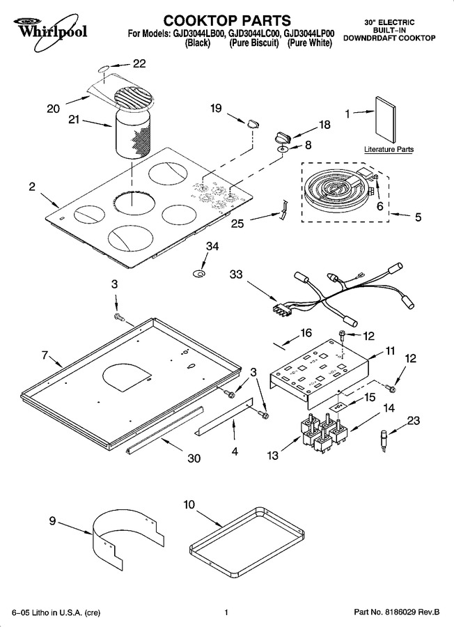 Diagram for GJD3044LP00