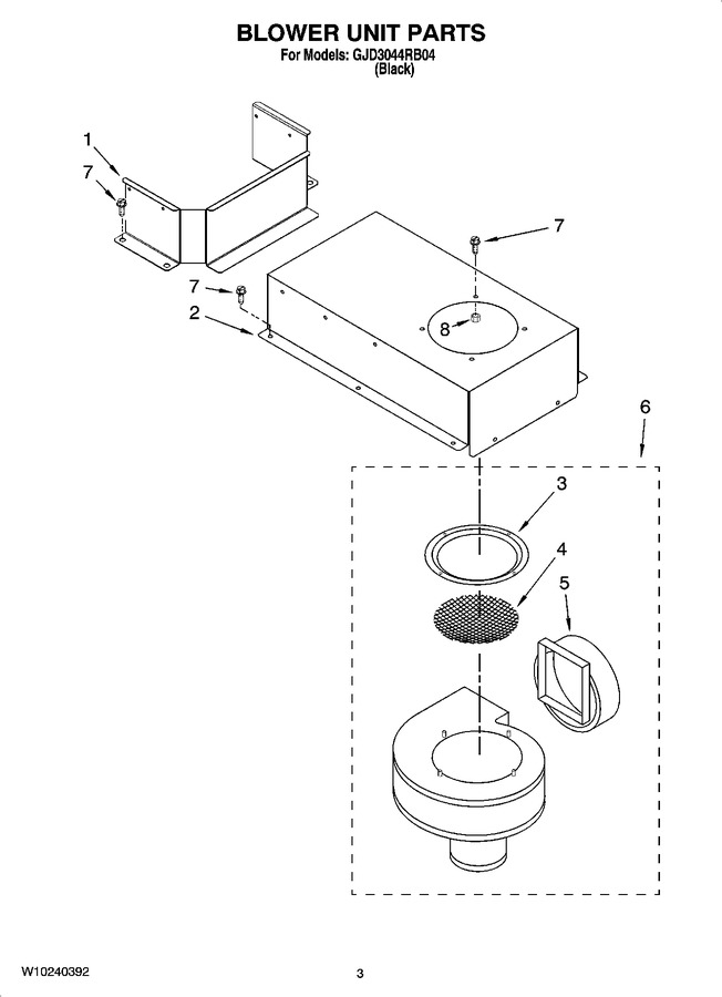 Diagram for GJD3044RB04