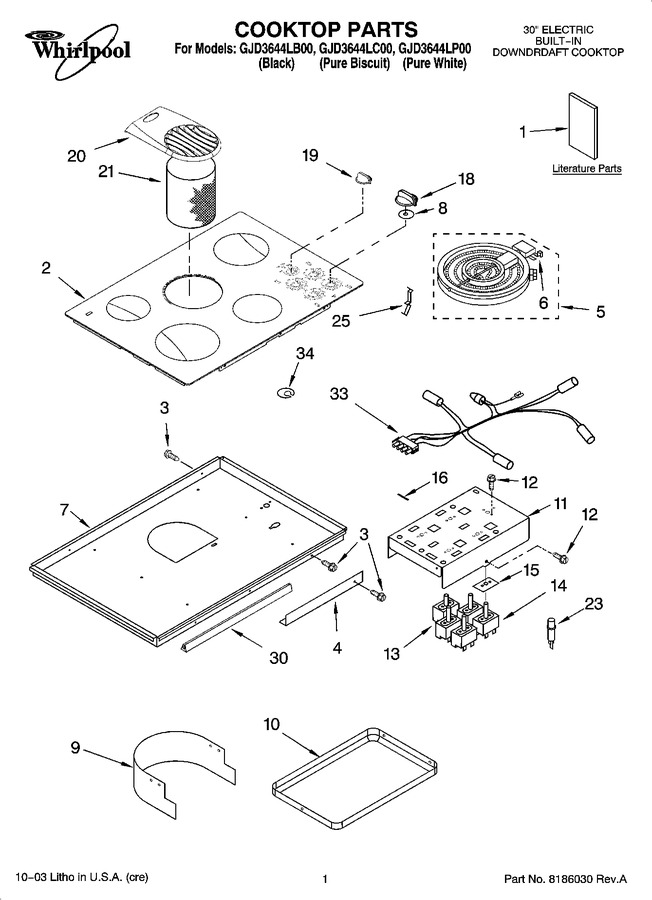 Diagram for GJD3644LB00