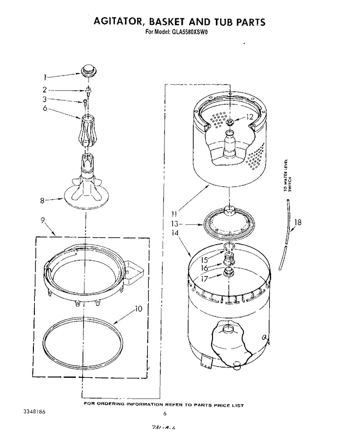 Diagram for GLA5580XSW0