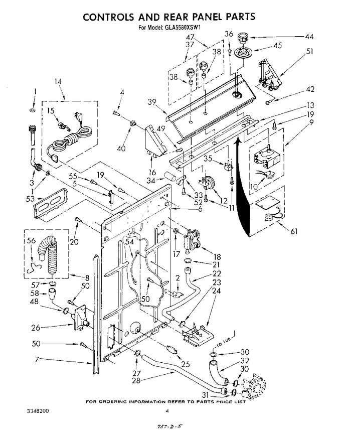 Diagram for GLA5580XSG1