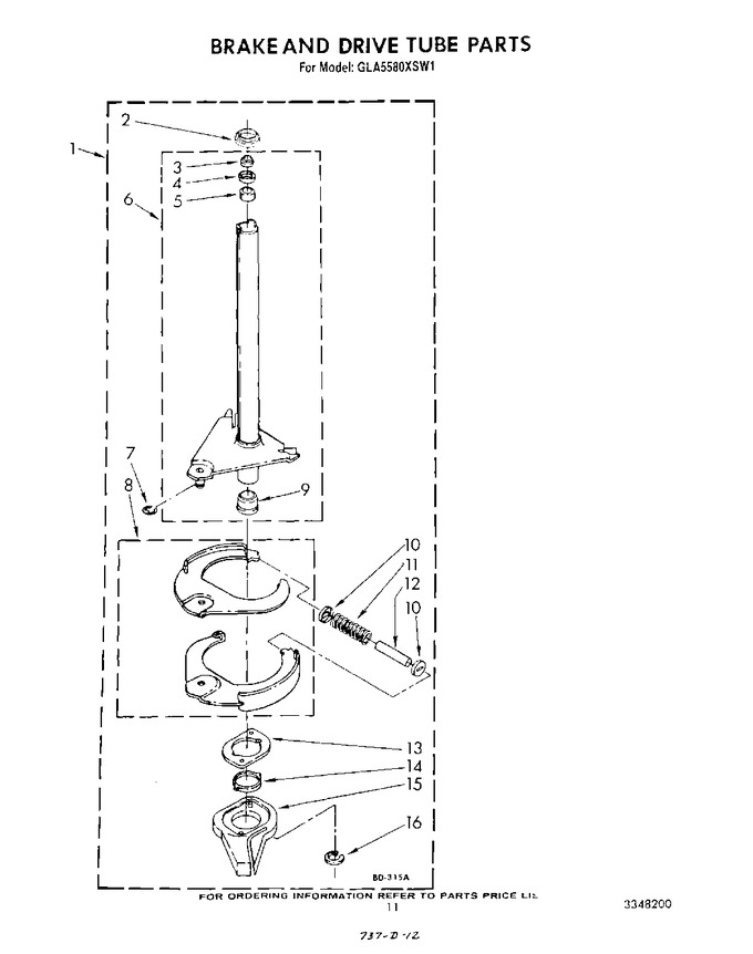 Diagram for GLA5580XSN1