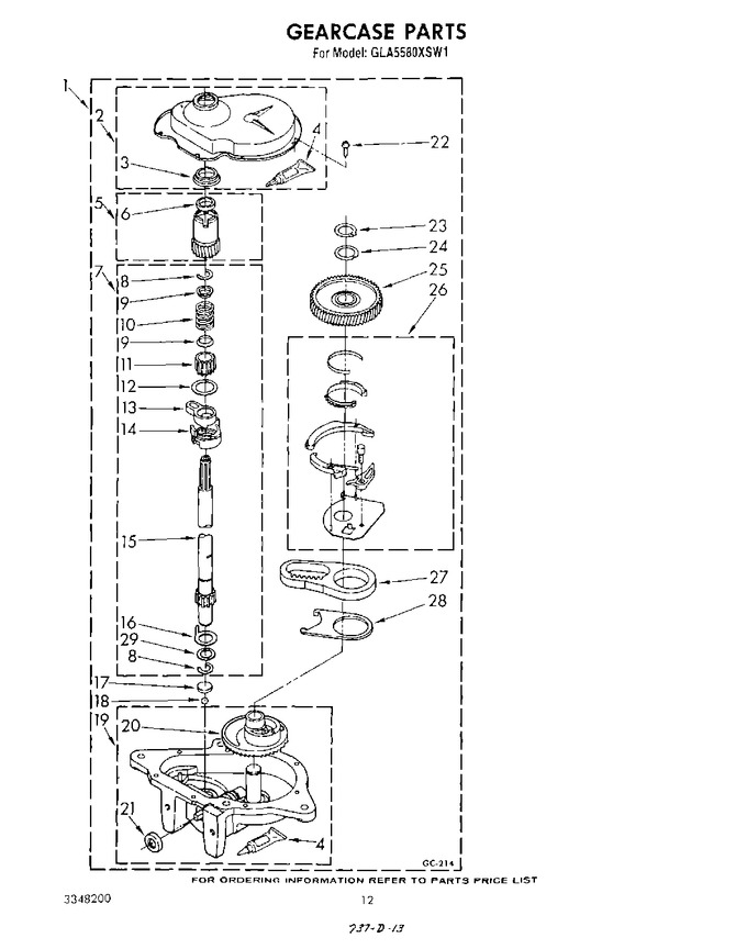 Diagram for GLA5580XSF1