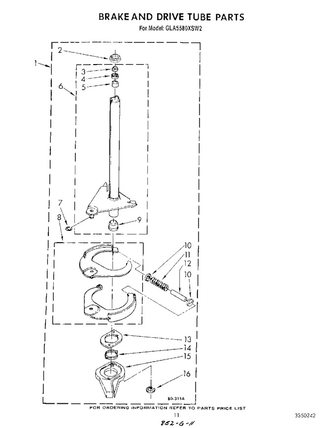 Diagram for GLA5580XSG2