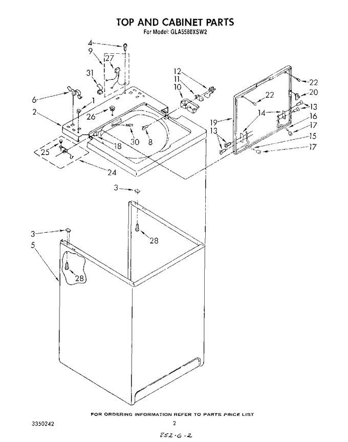 Diagram for GLA5580XSF2