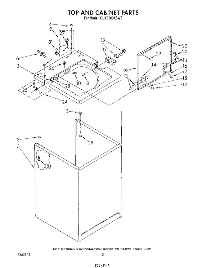 Diagram for GLA5580XSF3