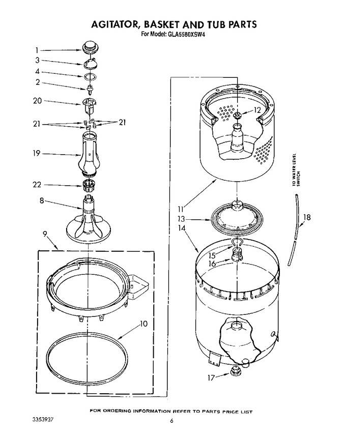 Diagram for GLA5580XSN4