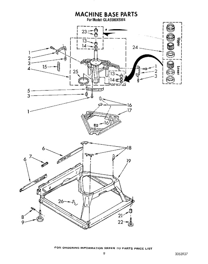 Diagram for GLA5580XSW4